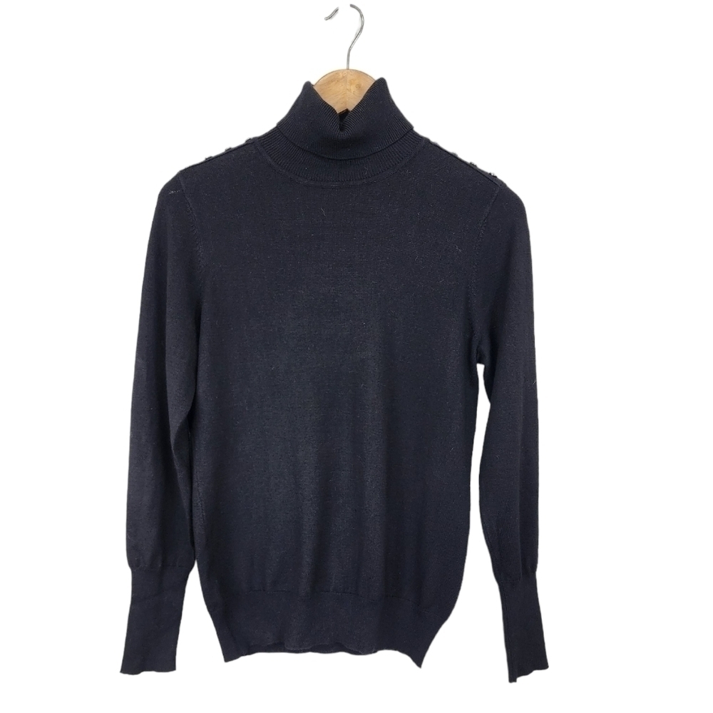 NWT Joseph A. Black Long Sleeved Turtleneck Sweater Size S